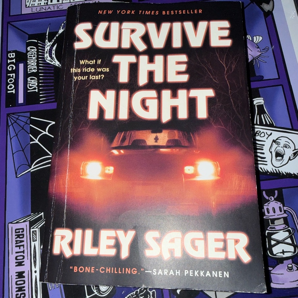 3/$25 📚 Survive the Night by Riley Sager Paperback Thriller Novel